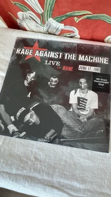 Rage Against The Machine - Live In Irvine June 17 1995 - LP Vinyl DOL Unopened - Image 1 of 4