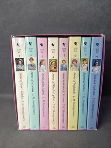 Vintage 1990s Anne of Green Gables Complete 8 Book Box Set L.M. Montgomery - Picture 1 of 20