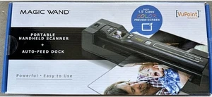 VuPoint Magic Wand Portable Scanner/Dock Color Display PDSDK-ST470BU-VP 1200DPI  - Picture 1 of 2