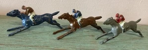 3 Vintage Escalado Chad Valley Race Horses. - Picture 1 of 7