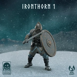 Ironthorn 1 | Trench Crusade Warband | Wargaming 3D Printed Miniature - Bild 1 von 2