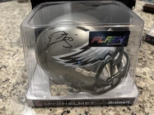 Donovan McNabb Autographed Eagles Mini-Helmet Alternate Flash Beckett COA - Picture 1 of 2