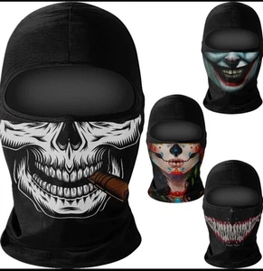 Balaclava Halloween Face Mask Clown The Venom UV Dust Protective Joker Face - Picture 1 of 3