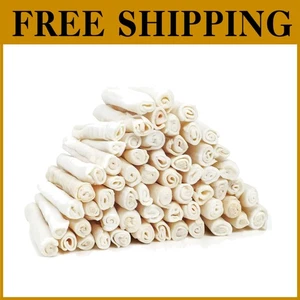 Natural Flavor Rawhide Rolls for Dogs - Picture 1 of 11