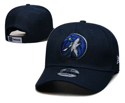 Minnesota Timberwolves Hat Adjustable Fit Cap Wolves Curved NBA TEAM US STOCK - Image 1 of 2