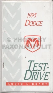 1995 Dodge Test Drive Case with set of 3 Audio Cassettes - Picture 1 of 2