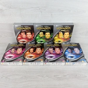 Star Trek Voyager Complete Series Seasons 1-7 DVD Box Set Region 2 Sci-Fi TV - Bild 1 von 1
