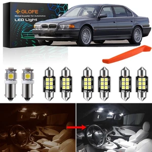 LED Interior Light Kit for BMW 7 Series E38 1994-2001 White Lights Bulbs Upgrade - Picture 1 of 7