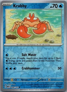 Krabby 098/165 | Scarlatto e Viola 151 | Comune | Pokémon TCG Reverse Holo NM - Foto 1 di 1