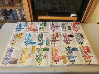 Monster Vol.1-18 Juego Completo Manga Japonés Urasawa Naoki Foto 1 de 4