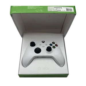 Xbox Robot White Wireless Controller Joystick Gamepad X S One PC Android READ - Picture 1 of 12
