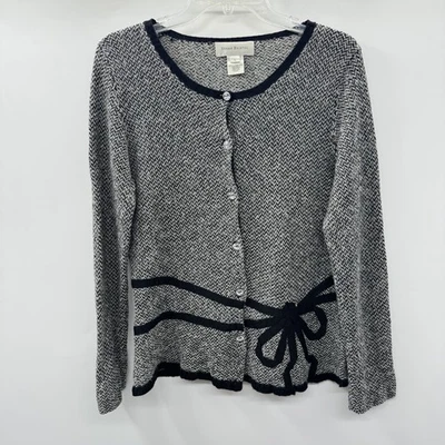 De colección Susan Bristol Cinta Espiga Detalle Cardian Talla L Lana Evento Vacacional Foto 1 de 4