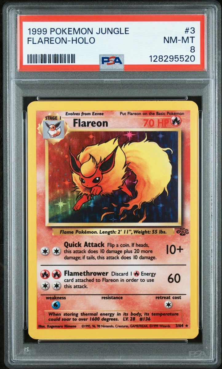 Flareon Pokémon TCG Professional Sports Authenticator (PSA
