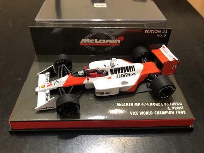 Minichamps F1 1988 McLaren MP 4/4 Honda V6 A. Prost Vice World Champion - 1:43 - Image 1 of 4