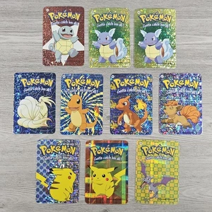 2000 Pokemon Prism Stickers Lot of 10 Nintendo Pikachu Vending Vintage Near Mint - Picture 1 of 7