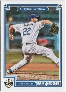 Clayton Kershaw 2019 PANINI DIAMOND KINGS BASEBALL Team Heroes #TH-7 Dodgers - Picture 1 of 2