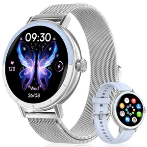 Montre Connectée Femme avec Appel 1.27" HD Smartwatch IP68 avec Fonction Fémi... - Photo 1/9