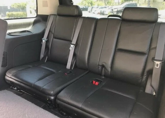 07-14 Chevy Tahoe Suburban GMC Yukon XL 3rd Row Seats Ebony Black SET - Image 1 of 1