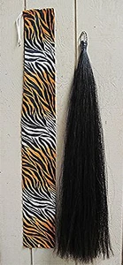KATHYS TAILS NEW NATURAL BLACK Horse Tail Extension 1/2lb of hair Free Bag - Picture 1 of 5