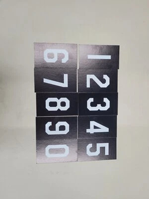 Hymn Board Numbers - 2in x 3.5in - Image 1 of 2