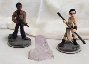 3 adornos para pasteles Disney Infinity 3.0 Edición Star Wars El Despertar de la Fuerza Rey Finn - Imagen 1 de 11