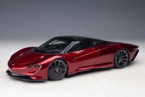 AutoArt McLaren Speedtail Volcano Red 1/18. 76087 - Picture 1 of 24