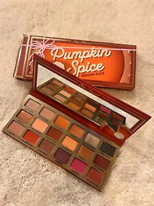Too Faced Pumpkin Spice Second Slice Fall Eye Shadow Palette New In Box