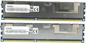 Simmtec 64 GB (2X 32GB) PC3-10600 1333MHz DDR3 ECC-R SDRAM Memory Upgrade Kit - Picture 1 of 1