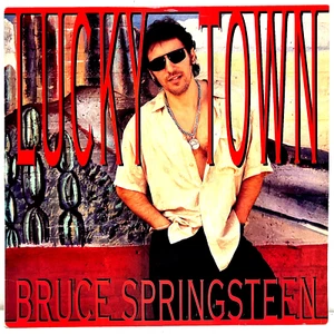 Bruce Springsteen Lucky Town 1992 Vinyl Columbia Records 1st Press - Imagen 1 de 6