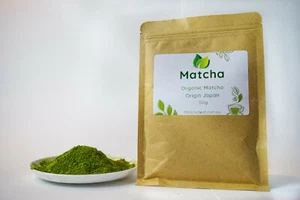 Matcha Powder Japanese Organic Ceremonial Grade 100g - Picture 1 of 5