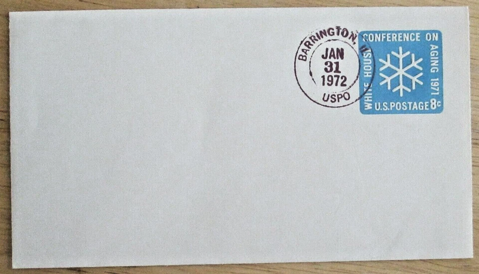 1972 - USA Preprinted Postage Cover (set of 2)....(#194) - Image 1 of 1