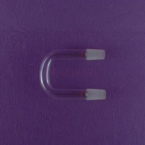 Adaptador de dos machos de conexión de vidrio en forma de U de laboratorio 24/40 - Imagen 1 de 1