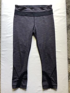 Lululemon Run Inspire kurze Leggings Damengröße 6 lila Stretch Fitnessstudio - Bild 1 von 6