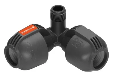 Gardena Sprinklersystem Winkelstück 25 mm x 1/2" AG 2782 Sprinkler 02782-20 - Bild 1 von 2