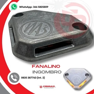 Fanale Led sponda idraulica pedana camion Luce ingombro Lampeggiante 12/24v - Imagen 1 de 5