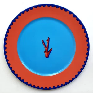 Daum Trapani underplate coral Ø 29.5 cm Limoges porcelain Garouste + Bonetti - Picture 1 of 2
