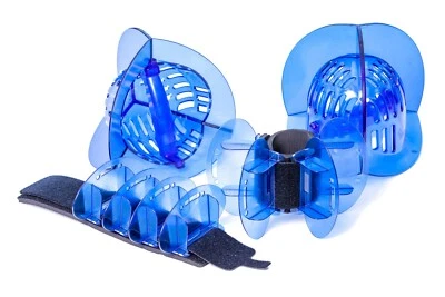 Aqualogix 全身泳池健身器材 - 高阻力蓝色铃铛 — 第 1/4 张图片