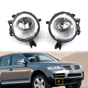 1 Pair Front Fog light Daytime running light For Volkswagen VW Touareg 2003-10 - Picture 1 of 6