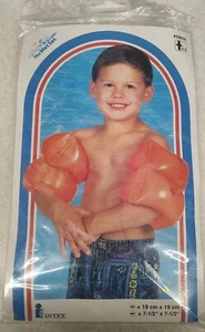 Vintage New Sealed! The Wet Set pair of arm bands orange for Learning swimming  - Picture 1 of 2