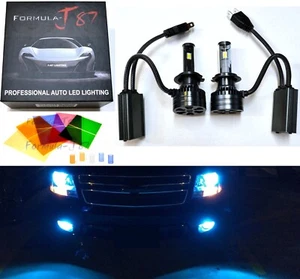 LED Kit F15 140W H7 8000K Icy Two Bulbs Head Light Low Beam Replacement Upgrade - Picture 1 of 24