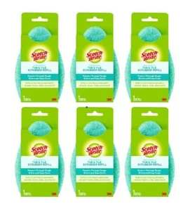 Scotch-Brite Non-Scratch Tub & Tile Scrubber Refill - 6/Pack - Picture 1 of 5