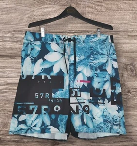 Reebok Multicolor Board Men’s Shorts Swimwear NWT Size XL 38/39 Inseam 9 in NWT - Picture 1 of 5