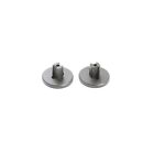 Stainless crown plate for slider attachment 2 pieces + very good (246409)
