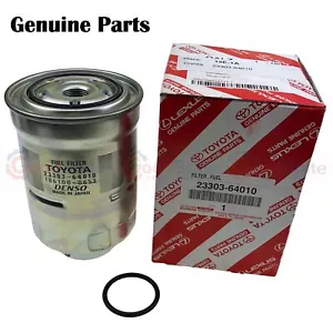 Genuine LandCruiser 80 Series Prado 90 120 Series 1HD 1HZ 1KZ 3L 1KD Fuel Filter - Picture 1 of 20