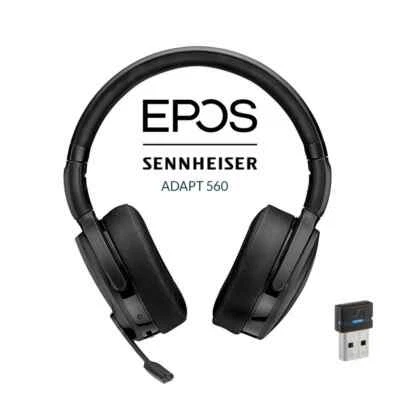 EPOS / Sennheiser ADAPT 560 UC Stereo Bluetooth Kabellose Kopfhörer 1000207 NEU - Bild 1 von 4