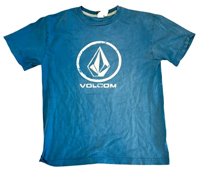 Camisa Volcom Surf/Skate Azul - Niños Grande/LG Foto 1 de 4