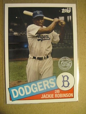 2020 Topps '85 Topps #8522 Jackie Robinson - Image 1 of 2