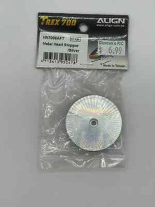 HN7006AFT Metal Head Stopper Silver - Picture 1 of 1