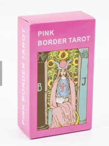 PINK TAROT: The Rider-Waite Tarot, the most popular deck in Pink NEW (Small Card - Picture 1 of 5