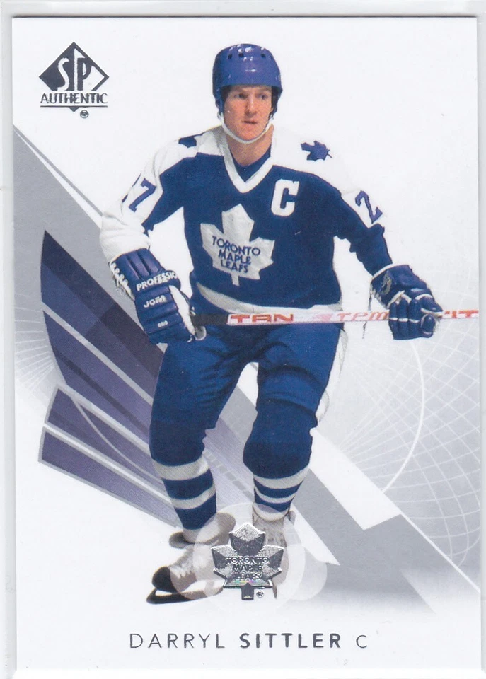 17/18 SP AUTHENTIC..DARRYL SITTLER..CARD # 98..MAPLE LEAFS..FREE COMBINED SHIP - Image 1 of 1